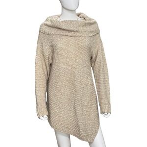 𝙑𝙚𝙧𝙫𝙚 𝘼𝙢𝙞 Brown Sweater Cowl Neck Size Large